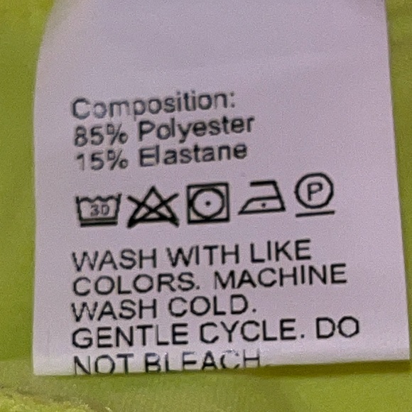 SHEIN neon green shorts S - Picture 4 of 5